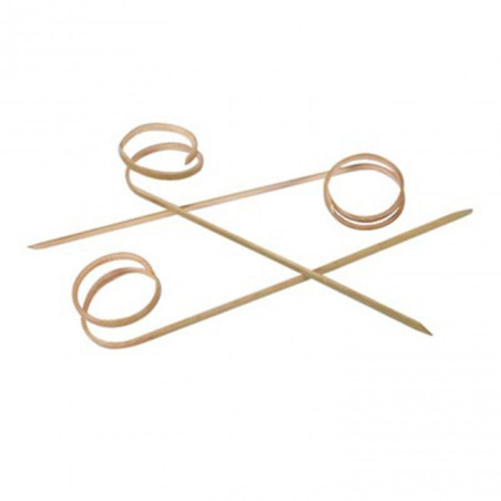 Palillos en Espiral 12 cm 100 un.